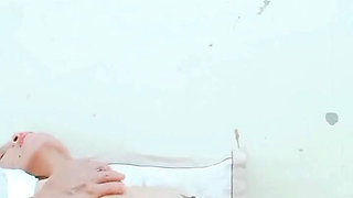 Horny Auntie Loses Herself Rubbing Her Pussy in Bed