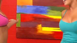 A Big Black Cock for Two Horny Big Boobs MILFs