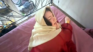 Amateur Arab MILF Pays Off Husband's Debt With Anal POV