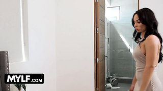 Mylf - big titted babe gives her husband’s step-brother an Anal Sex lesson