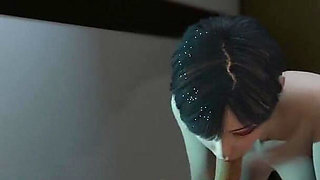 Welcome to Nexus-3: Tokyo Mode - Neon Nights with Chieko - Blowjob, Cowgirl, Assfuck & Cumshots