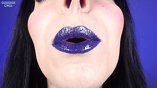 Addicted to My Beauty - Cigar and Blue Lipstick
