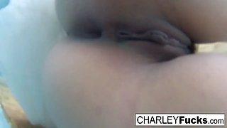 Charley Chase shows of her amazing tits