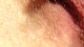Playing with My Big Labia Closeup