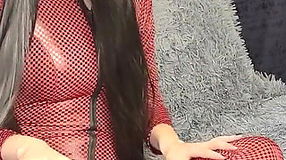 Mistress showing her boobs