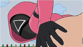 Squid Game Hentai: Female Soldier Breaks The Rules And Offers Her Slutty Pussy Rule 34 By Meltpuff