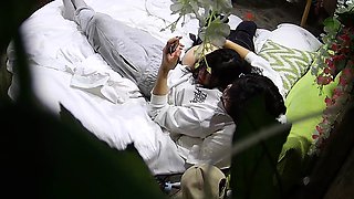 Amateur couple hidden cam