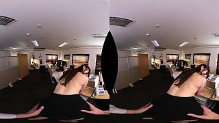 Japanese Secretary Explores Creampie With Big Melons