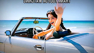 A Day At The Nude Beach - 3d Animation