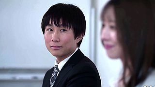 Japanese teen handjob in bus full of people
