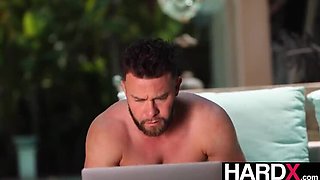 Rissa May Big Ass Fucked Hard by Seth Gamble's Big Dick - Outdoor Blowjob & Doggystyle Sex