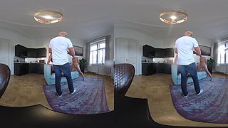 Katy Rose Vr Video- Redhead First Double Pussy Penetration (DPP