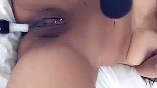 Sticky pussy and anal masturbation by Lela Star