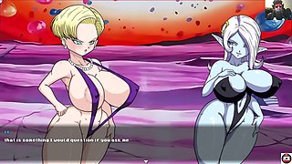 Android 18 caricaturas, anime 18, hentai