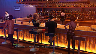 Lust academy #8: faith gave me a massage, Adelle is almost nude at the club