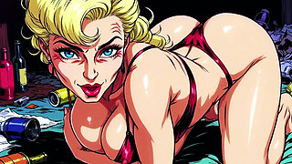 Busty MILFs Teasing in Bikinis