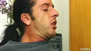 Large Darkhaired MILF vintage porn