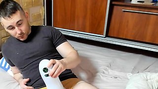 Oh this Honey Play Box sex toy made my dick Explode with