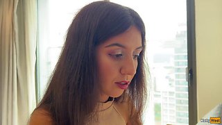 Big-Butt Brunette Katty West Gripes About Neighbor DisDigers Loud Pounding Before He Pounds Her