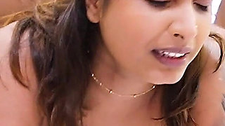 Indian Desi Sexy Hot Girl Fucked Her Hotel Manager in a Room, Hardcore Threesome