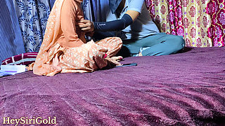 Desi Village Tuition Teacher Get Fuck by Student Dirty Talk Hindi Tuition Teacher XXX Video HD