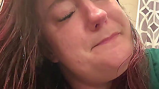 Constipation Toilet Struggle Close up of My Face with Desperation and Weeping by Bella Blast