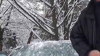 Naughty Teens Suck Cock and Tease in Kitchen