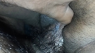 I fucked her while sliding my fingers inside her.