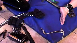 Hung By Balls Ballbusting FemDom