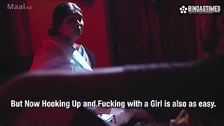 Indian MILF with nice tits hot erotic scene