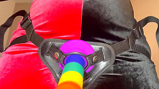 Harley Quinn Feminisation and Pegs You
