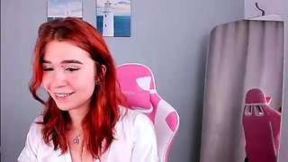 Hottest Amateur 19yo Blonde Teen going solo on Webcam