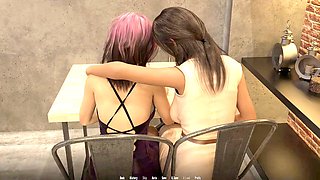 Cartoon movie, sissy compilation, threesome