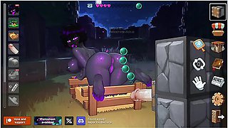 Car Toon - Endergirl Stuck In Boat Slaved By Steve To Satisfy Piston