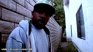 Jordan Blue’s Big Tits Take on Shorty Mac’s Big Black Cock - MMM100