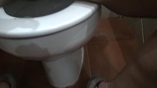 My Stepson Wants to See How I Piss From My Hairy Pussy