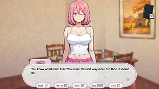 Alone with My Stepsister Taboo Hentai Game Ep.4 Step Sis Caught Naked and Dripping in the Corridor!