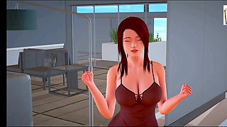 Steamy adult visual novel featuring erotic tales and anime action