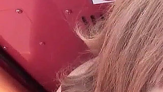 Japan teen filmed masturbating to orgasm in the car