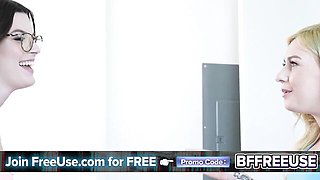 Clothed sex trailer with witching Nicky Rebel and Minxx Marley from FreeUse