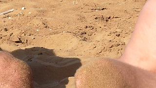 On the Nudist Beach