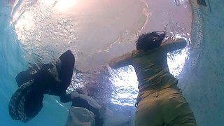 Fetish brunette lesbian love licking pussy hard in hd