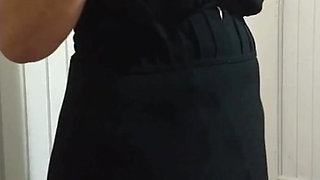 Stepmom Showing Me the Clothes She Will Wear to the Street Carnival, What Do You Think?