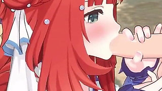 Genshin Impact - Ayaka, Barbara and Nilou’s Secret Beach Sex with Aether - Seductive Moans - 3D NSFW Animation