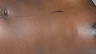 Ebony Rides My Long Cock Like a Pro