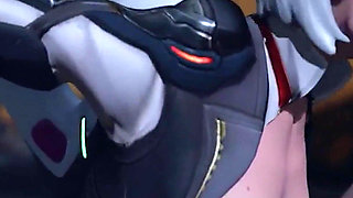 Ashe & D.va From Overwatch - 3D Animation