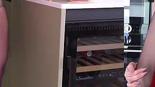 Lady Boss Fucks Her Employee After Hours in Pantyhose