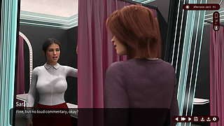 Whispers of Desire: the Sexy Beautiful Wife in the Clothing Store - Episode 3