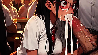 Beautiful Exotic College Girls Get Fed Sweaty Black Cocks in a Mosh Pit