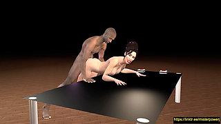 Panam Loves Doggy Position with Stranger